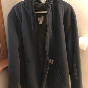 Carhartt Mens zip up heavy sweatshirt M